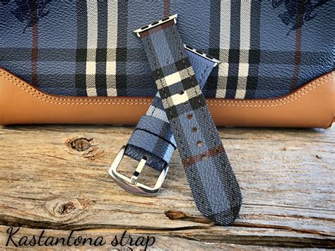 burberry check strap watch mens|authentic Burberry apple watch band.